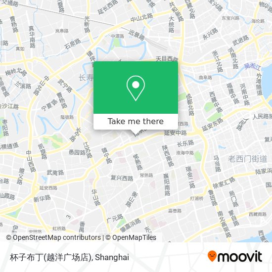 杯子布丁(越洋广场店) map