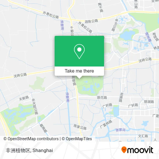 非洲植物区 map