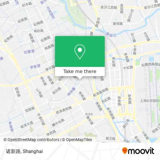 诸新路 map