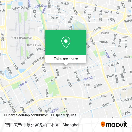 智恒房产(中康公寓龙柏三村东) map
