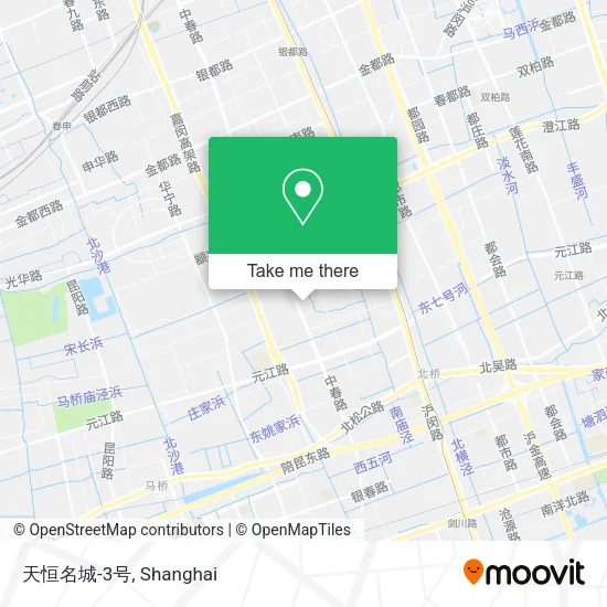 天恒名城-3号 map