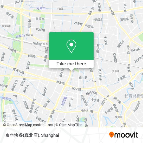 京华快餐(真北店) map