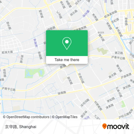 京华路 map