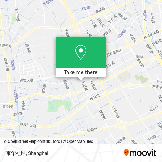 京华社区 map