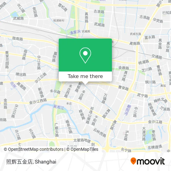 照辉五金店 map