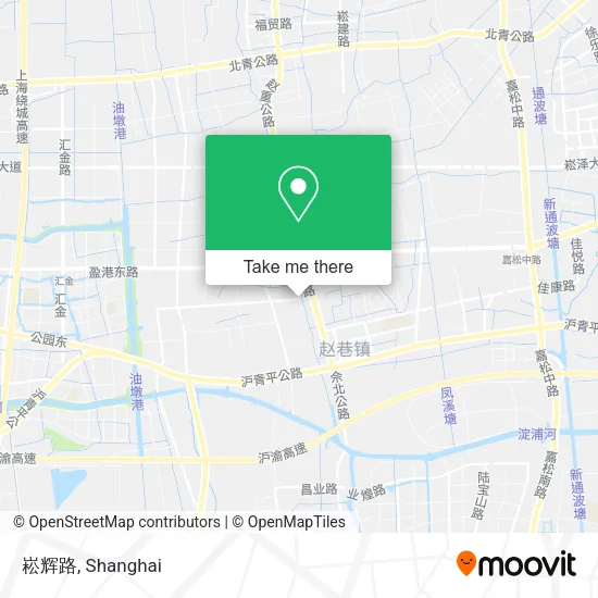 崧辉路 map