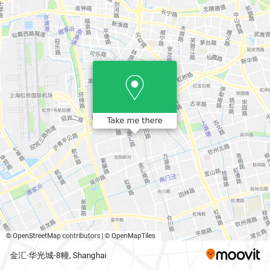 金汇·华光城-8幢 map