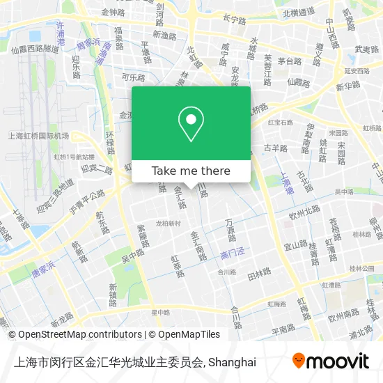 上海市闵行区金汇华光城业主委员会 map