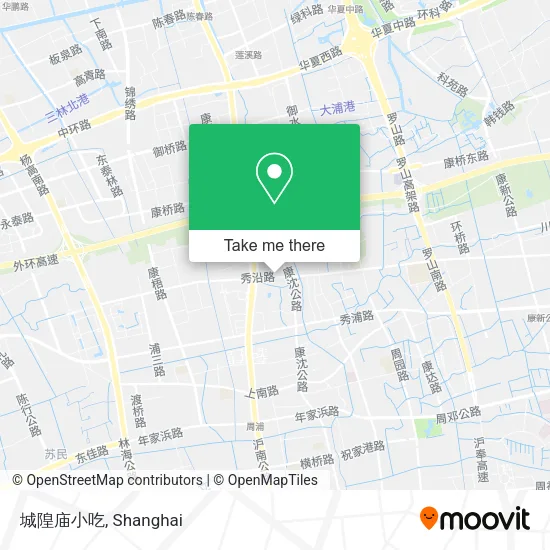 城隍庙小吃 map