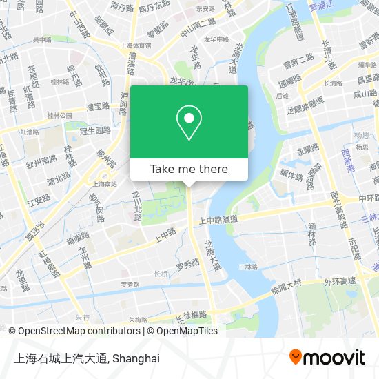 上海石城上汽大通 map