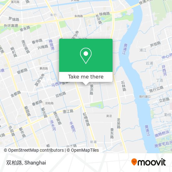 双柏路 map