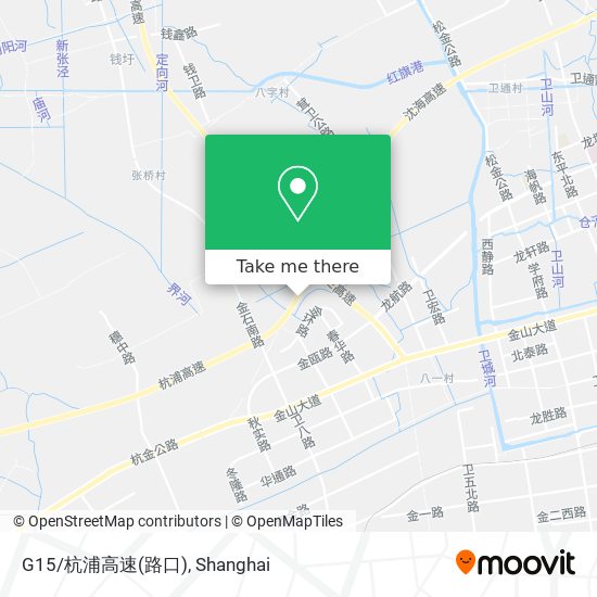 G15/杭浦高速(路口) map