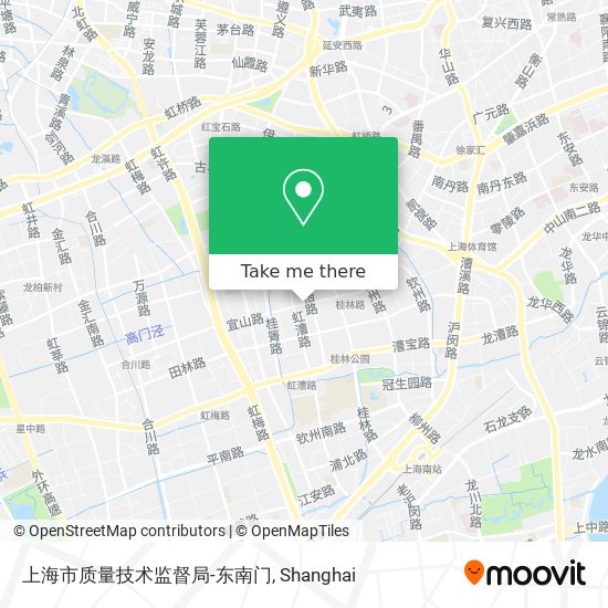 上海市质量技术监督局-东南门 map