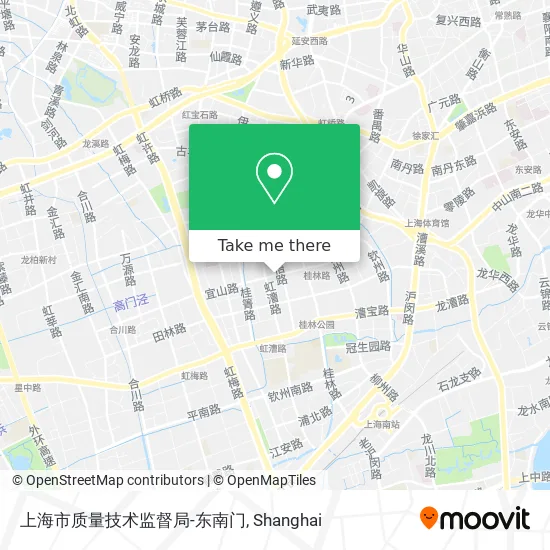 上海市质量技术监督局-东南门 map