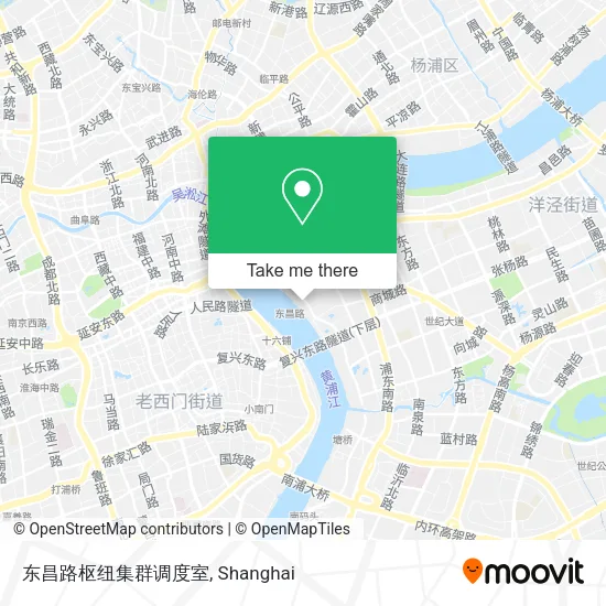 东昌路枢纽集群调度室 map