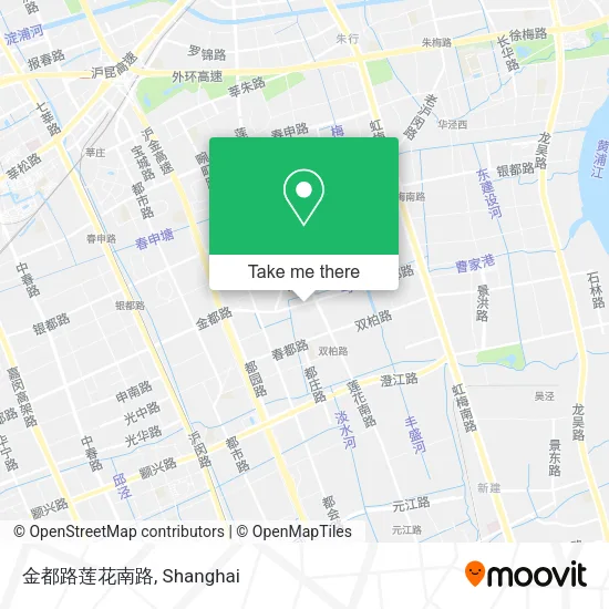 金都路莲花南路 map