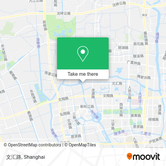 文汇路 map