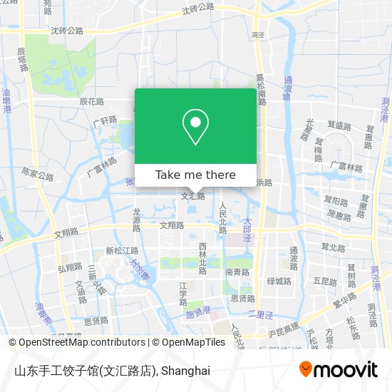 山东手工饺子馆(文汇路店) map