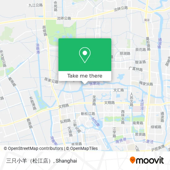 三只小羊（松江店） map