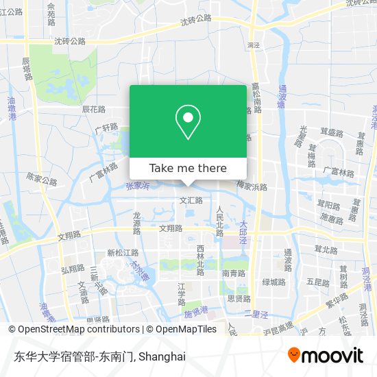 东华大学宿管部-东南门 map