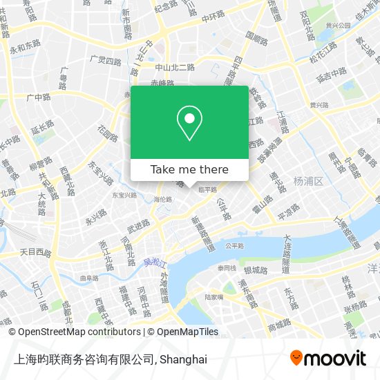 上海昀联商务咨询有限公司 map