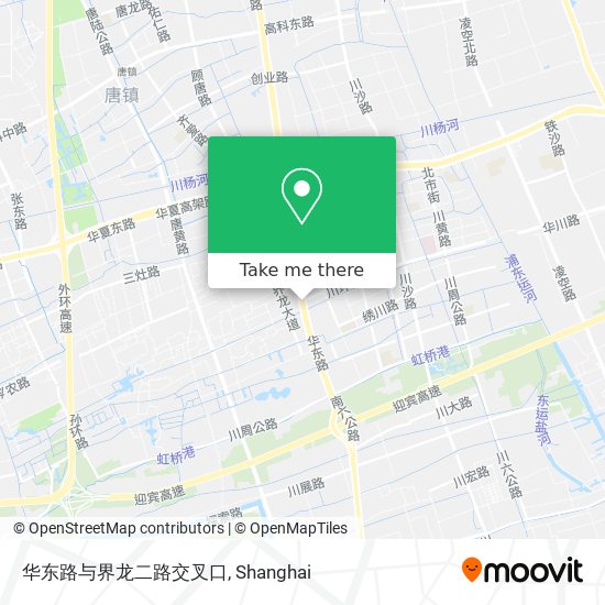 华东路与界龙二路交叉口 map