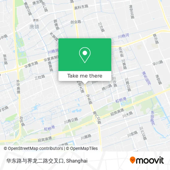 华东路与界龙二路交叉口 map