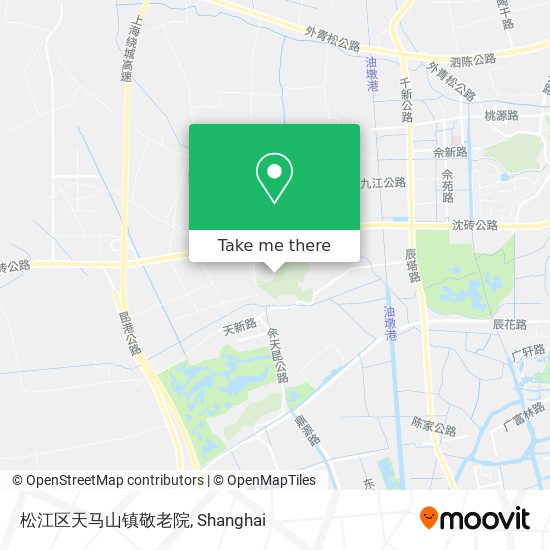 松江区天马山镇敬老院 map