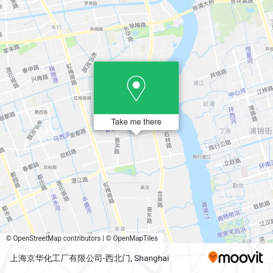 上海京华化工厂有限公司-西北门 map
