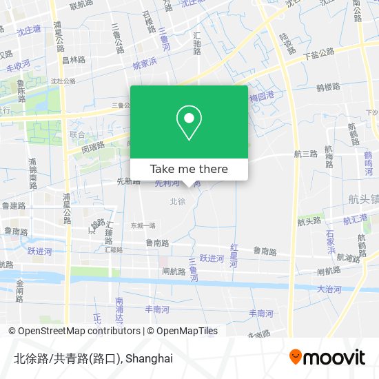 北徐路/共青路(路口) map