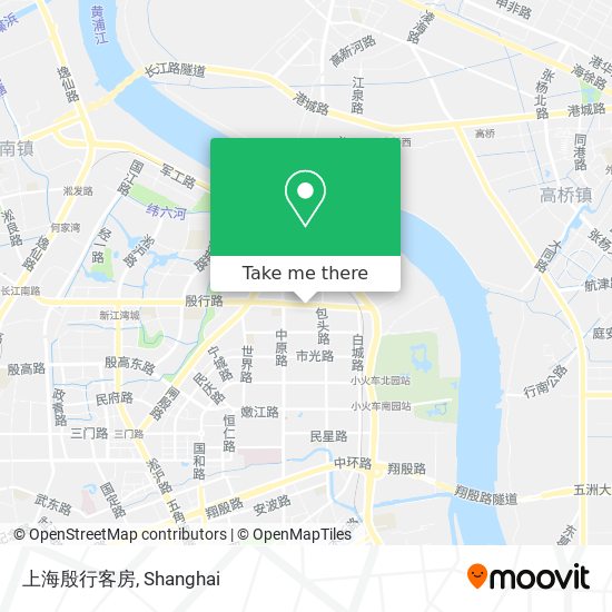 上海殷行客房 map