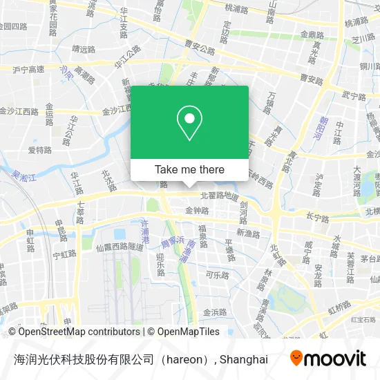 海润光伏科技股份有限公司（hareon） map