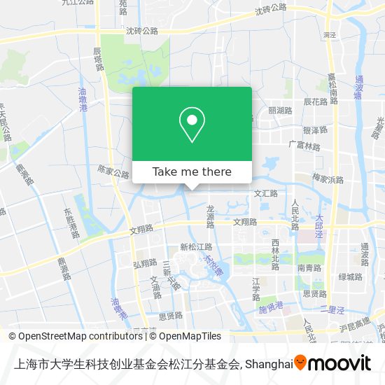 上海市大学生科技创业基金会松江分基金会 map