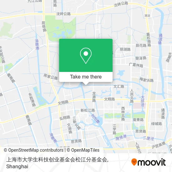 上海市大学生科技创业基金会松江分基金会 map