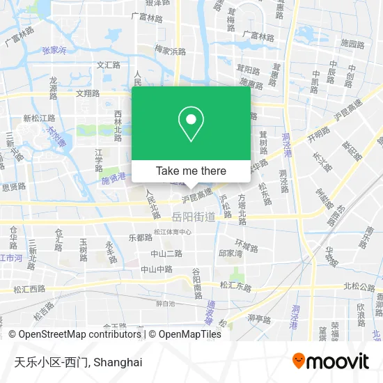 天乐小区-西门 map