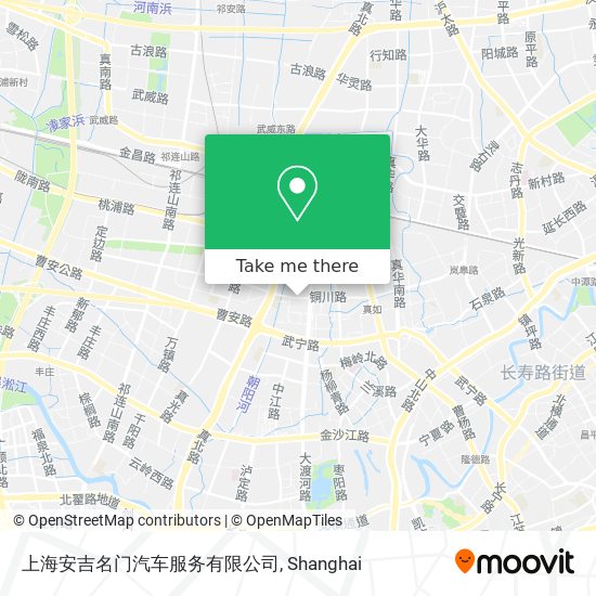 上海安吉名门汽车服务有限公司 map