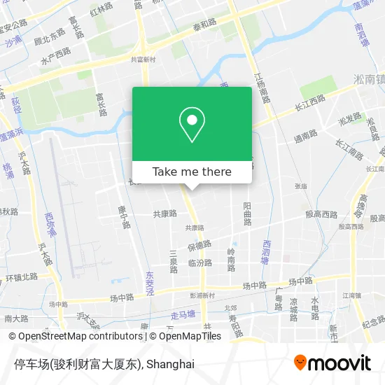 停车场(骏利财富大厦东) map