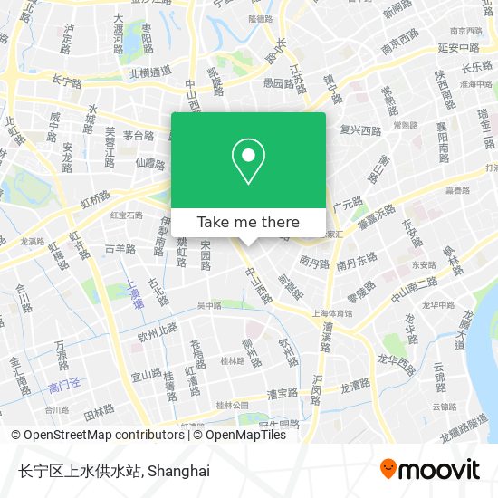 长宁区上水供水站 map