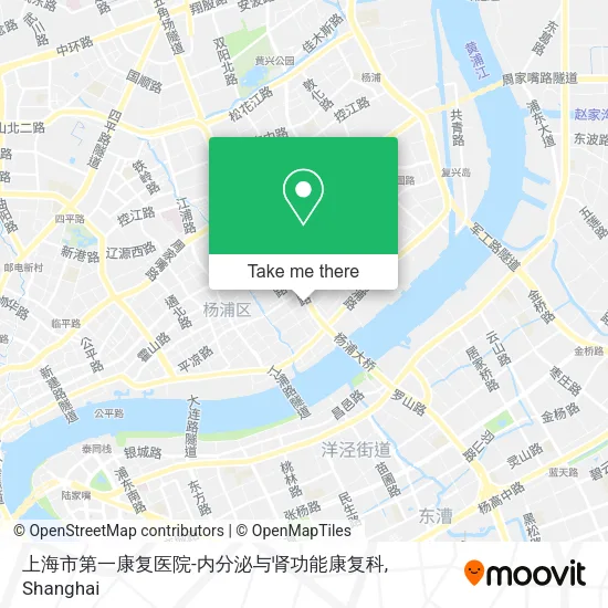 上海市第一康复医院-内分泌与肾功能康复科 map