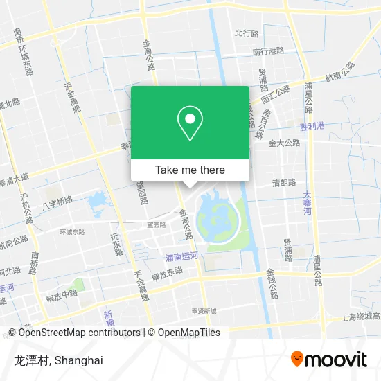 龙潭村 map