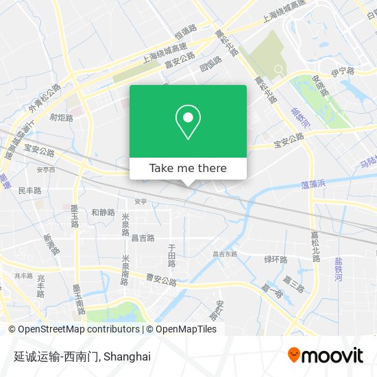 延诚运输-西南门 map