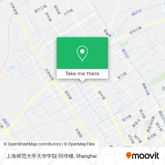 上海师范大学天华学院-同华楼 map
