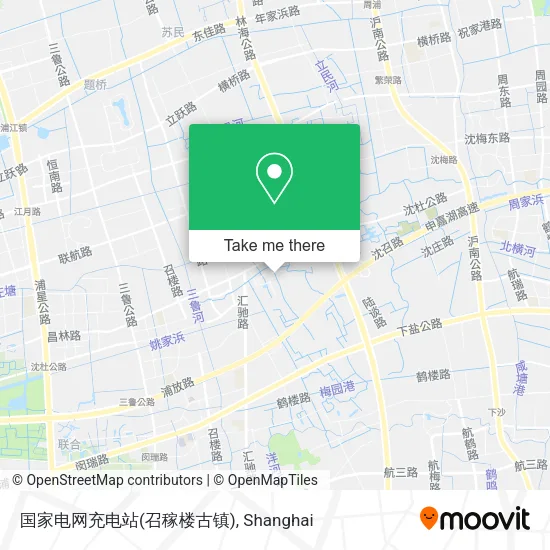国家电网充电站(召稼楼古镇) map