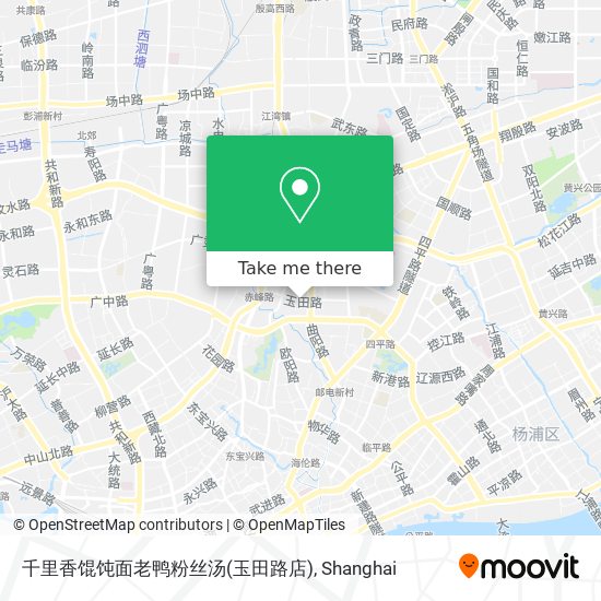 千里香馄饨面老鸭粉丝汤(玉田路店) map