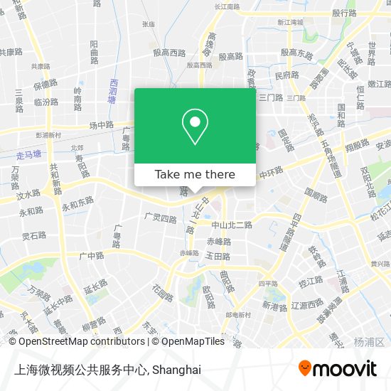 上海微视频公共服务中心 map