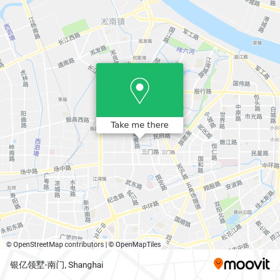 银亿领墅-南门 map