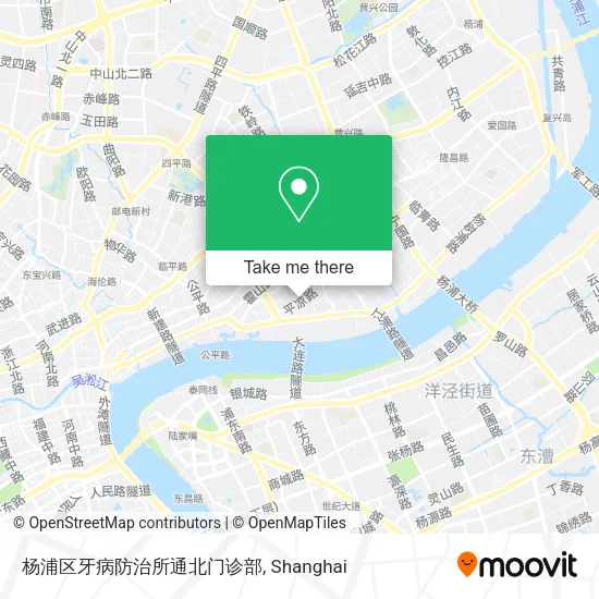 杨浦区牙病防治所通北门诊部 map