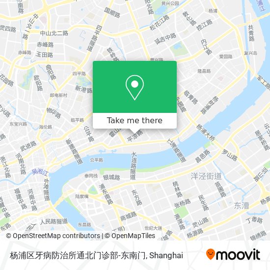 杨浦区牙病防治所通北门诊部-东南门 map