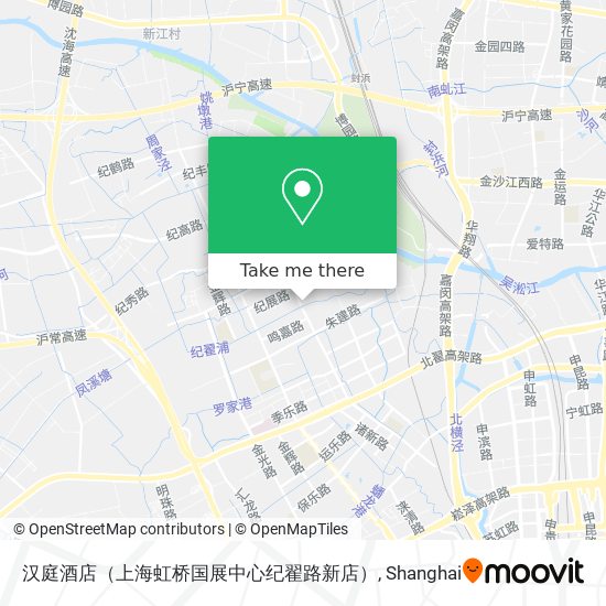 汉庭酒店（上海虹桥国展中心纪翟路新店） map