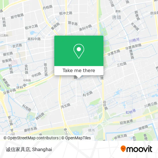 诚信家具店 map